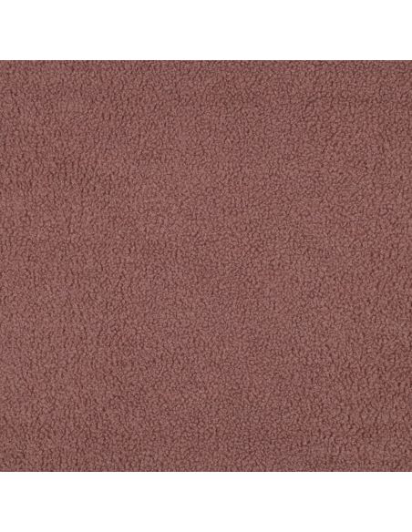Tissu polaire Teddy double face - Blush