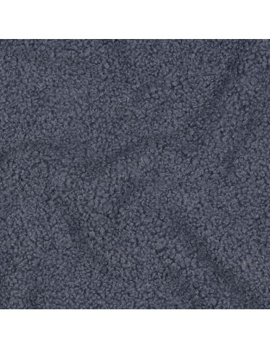 Tissu polaire Teddy double face - Jeans