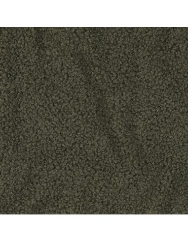 Tissu polaire Teddy double face - Kaki