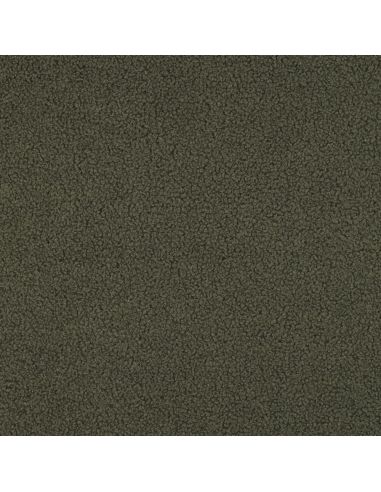 Tissu polaire Teddy double face - Kaki