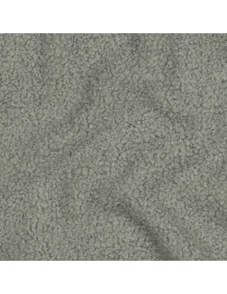 Tissu polaire Teddy double face - Vert de gris