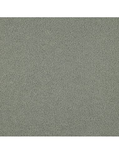 Tissu polaire Teddy double face - Vert de gris