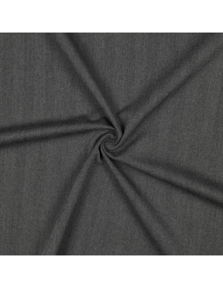 Tissu chevrons stretch large - Gris