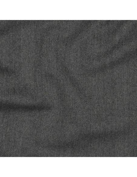 Tissu chevrons stretch large - Gris