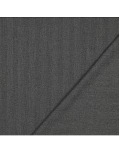 Tissu chevrons stretch large - Gris