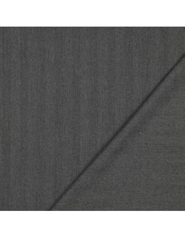 Tissu chevrons stretch large - Gris