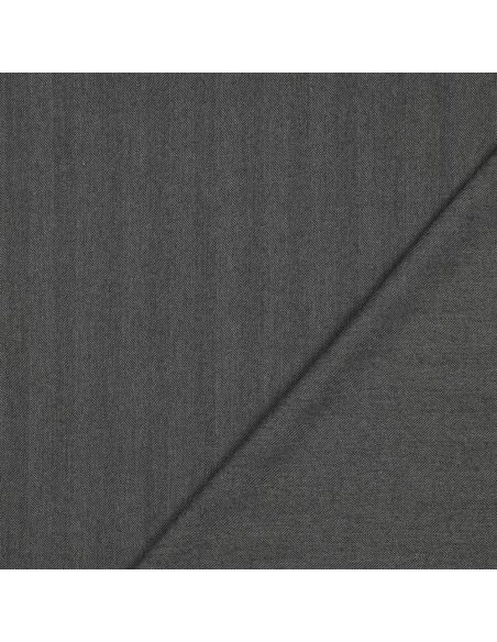Tissu chevrons stretch large - Gris