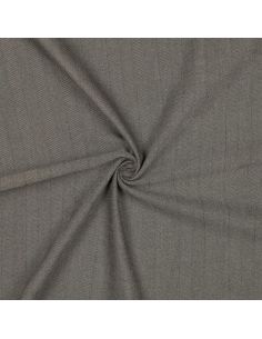 Tissu chevrons stretch large - Taupe 2