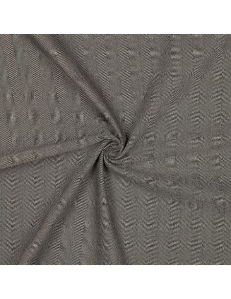 Tissu chevrons stretch large - Taupe