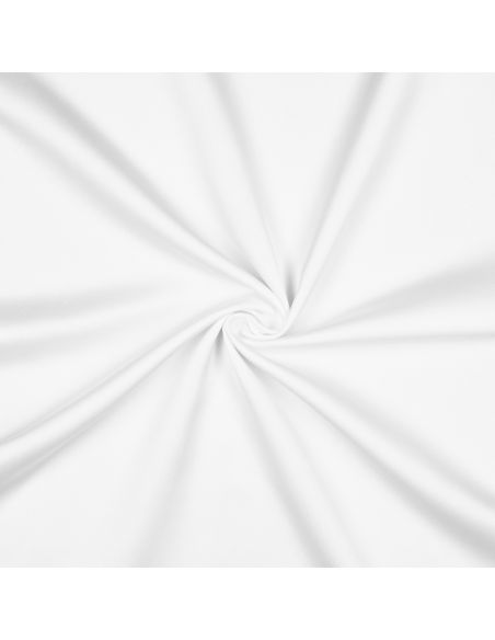 Tissu micro satin touché soie - Blanc