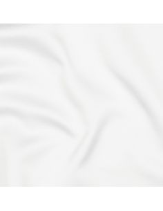 Tissu micro satin touché soie - Blanc 2