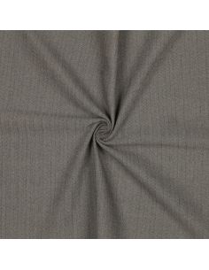 Tissu chevrons stretch fin - Taupe 2