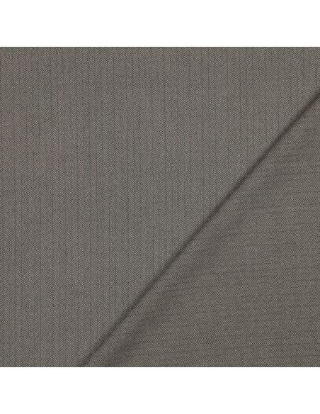 Tissu chevrons stretch fin - Taupe