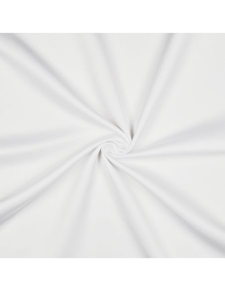 Tissu micro satin touché soie - Blanc cassé