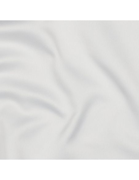 Tissu micro satin touché soie - Blanc cassé