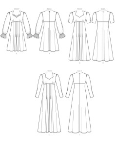 Patron de robe - Butterick 6586 2