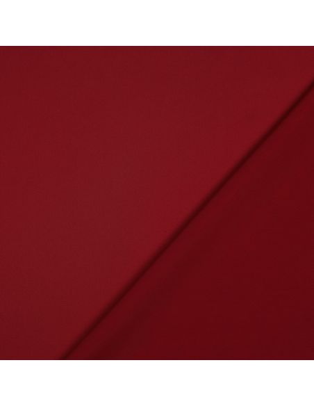 Tissu micro satin touché soie - Rouge foncé