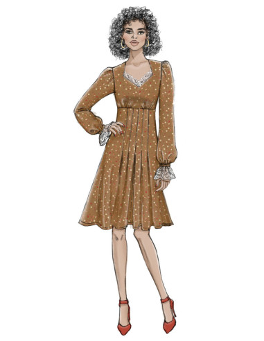 Patron de robe - Butterick 6586
