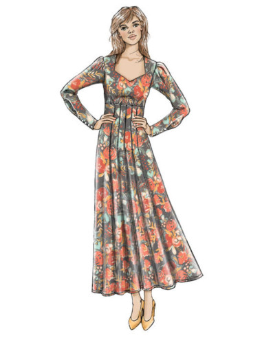 Patron de robe - Butterick 6586