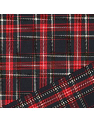 Tissus tartan écossais - Navy