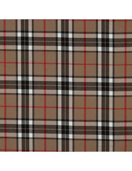 Tissus tartan écossais - Camel
