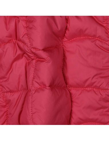 Tissu matelassé double face pop - Rose et jaune