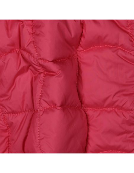 Tissu matelassé double face pop - Rose et jaune