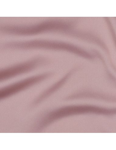 Tissu micro satin touché soie - Vieux rose
