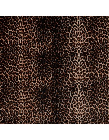 Tissu panne de velours animal - Sauvage