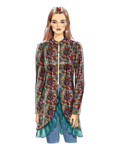 Patron de veste - Butterick 6602