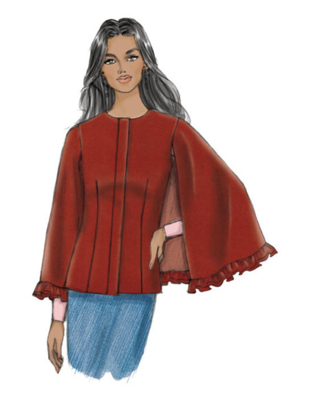 Patron de cape - Butterick 6603