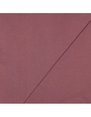 Tissu jersey bord côte côtelé - Baies