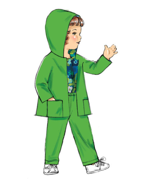 Patron de vêtement pour poupée - Butterick 6606