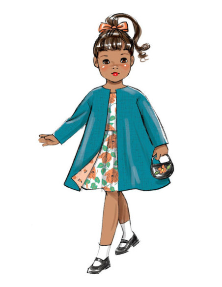 Patron de vêtement pour poupée - Butterick 6606