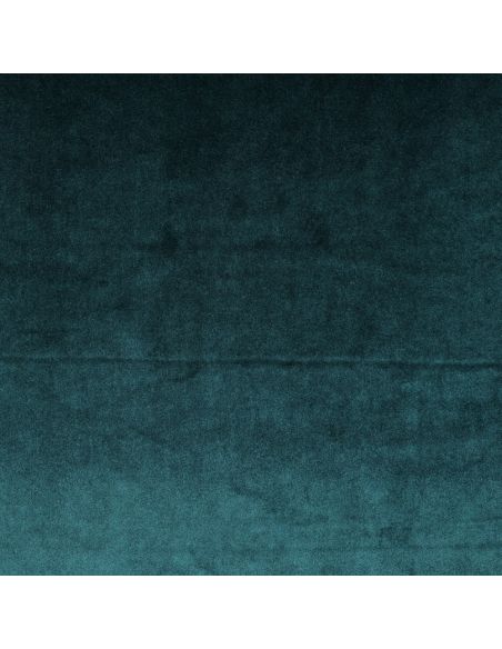Tissu velours luxe d'ameublement - Bleu pétrole