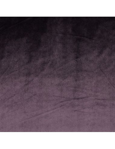 Tissu velours luxe d'ameublement - Aubergine
