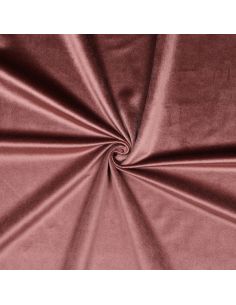 Tissu velours luxe d'ameublement - Vieux rose