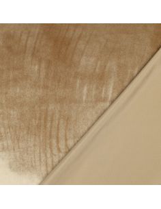Tissu velours luxe d'ameublement - Or 2