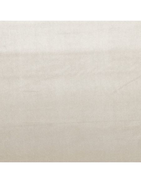 Tissu velours luxe d'ameublement - Écru