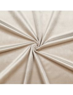 Tissu velours luxe d'ameublement - Champagne