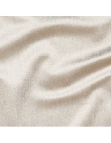 Tissu velours luxe d'ameublement - Champagne