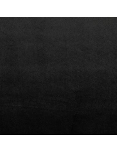 Tissu velours luxe d'ameublement - Noir
