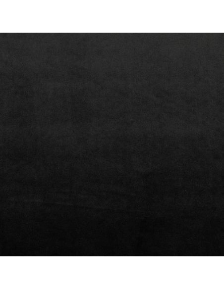 Tissu velours luxe d'ameublement - Noir