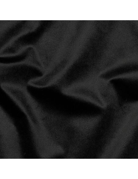 Tissu velours luxe d'ameublement - Noir