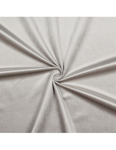 Tissu velours luxe d'ameublement - Gris