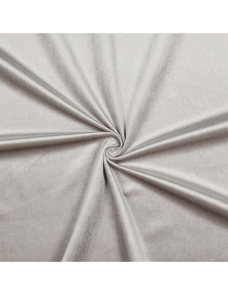 Tissu velours luxe d'ameublement - Gris