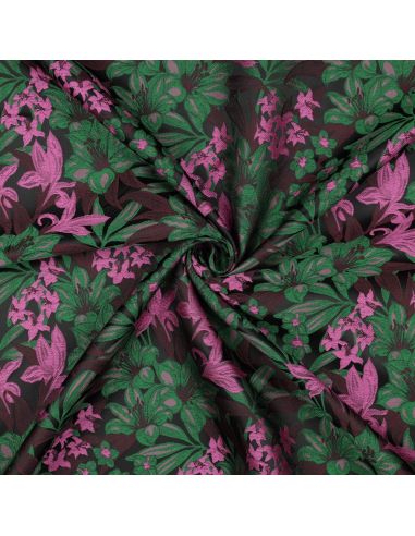 Tissu jacquard- Iris