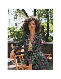 Tissu jacquard- Iris 2