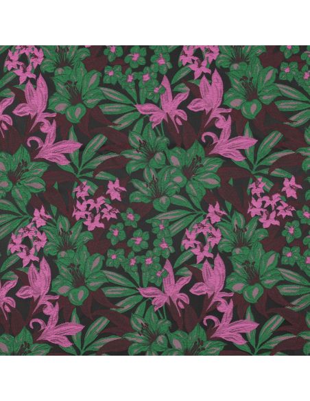 Tissu jacquard- Iris