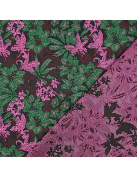 Tissu jacquard- Iris